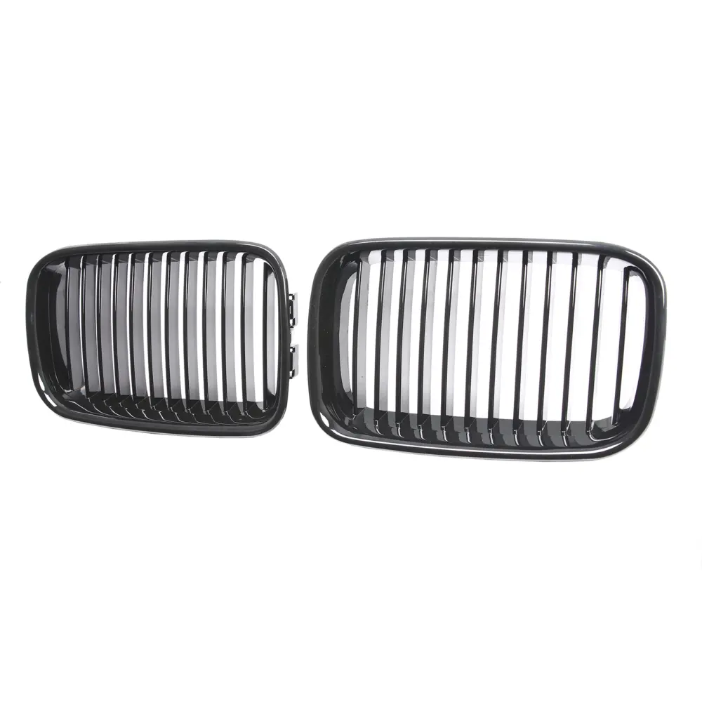 Griglia Nera Lucida a Singolo Listello per BMW Serie 3 E36 Vorfacelift