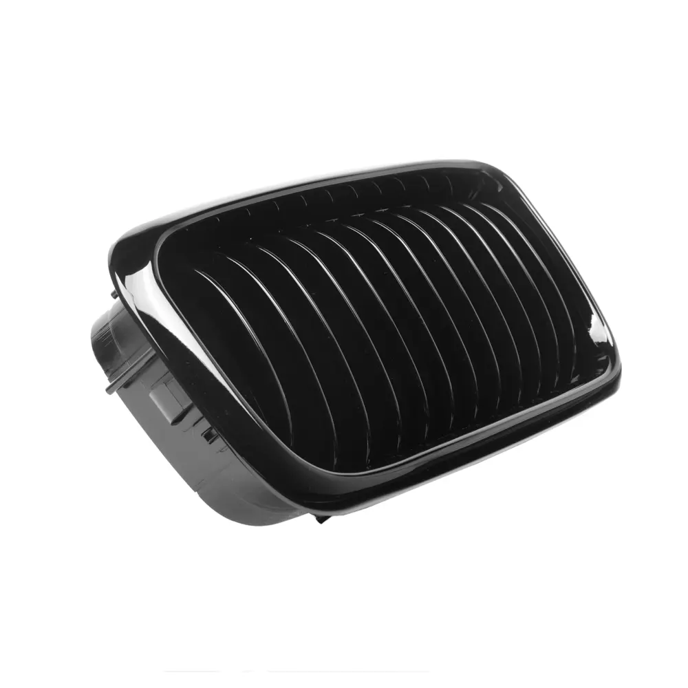 Griglia Nera Lucida a Singolo Listello per BMW Serie 7 E38
