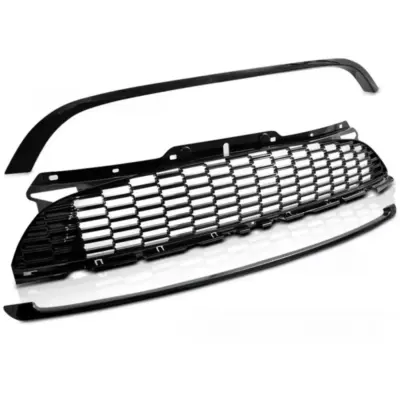 Griglia Nera Lucida Anteriore per Mini Cooper R56 2010-2014