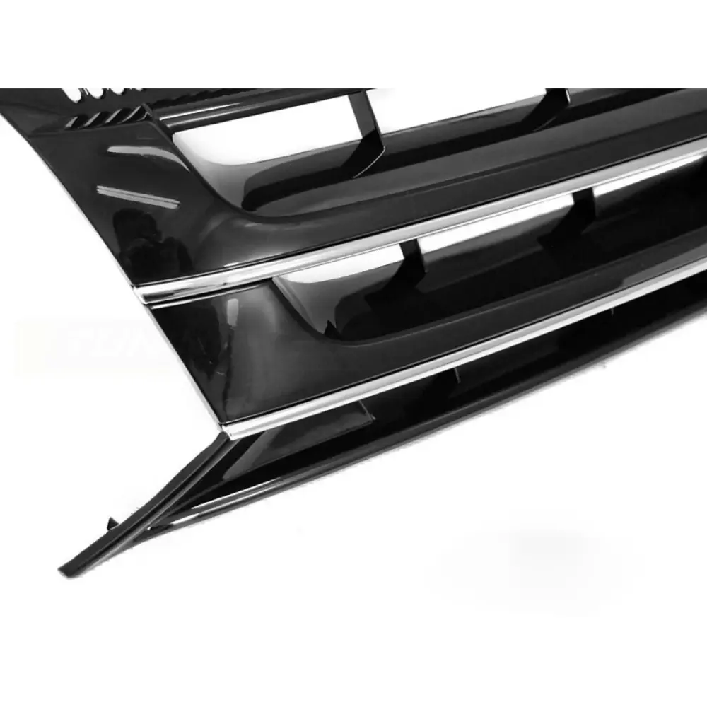 Griglia Nera Lucida Anteriore per Volkswagen T5 Caravelle Multivan 2010-2015