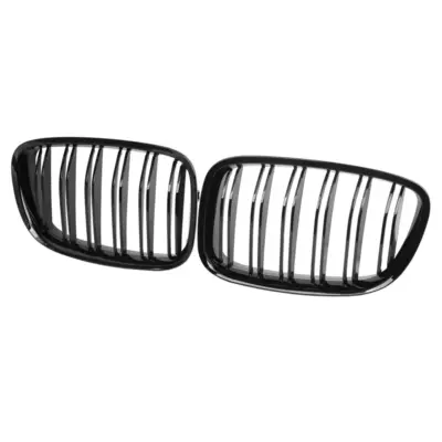 Griglia Nera Lucida Doppio Listello per BMW Serie 5 F07