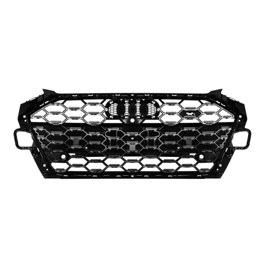 Griglia Nera Lucida Tipo S4 per Audi A4 B9.5 2020-2024