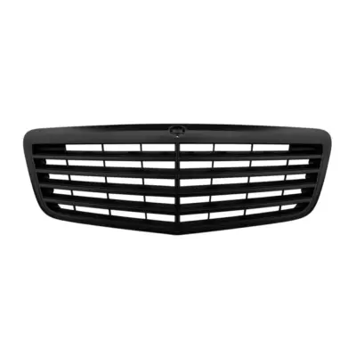 Griglia Nera Opaca Anteriore per Mercedes Classe E W211 2007-2009
