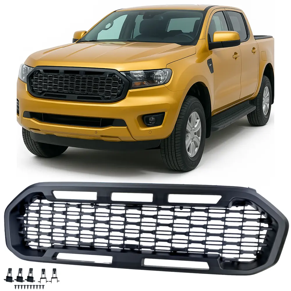 Griglia Nido d'Ape Performance Nera Senza Emblema per Ford Ranger T8 2019-2022
