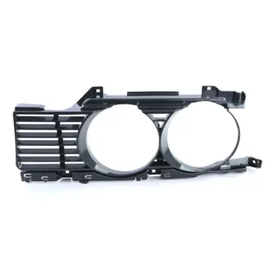 Griglia Paraurti Anteriore Destra Nera per BMW Serie 5 E34 (1988-1994)