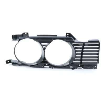 Griglia Paraurti Anteriore Destra Nera per BMW Serie 5 E34 (1988-1994)