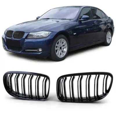 Griglia Performance Nera Lucida per BMW Serie 3 E90 E91 2008-2012