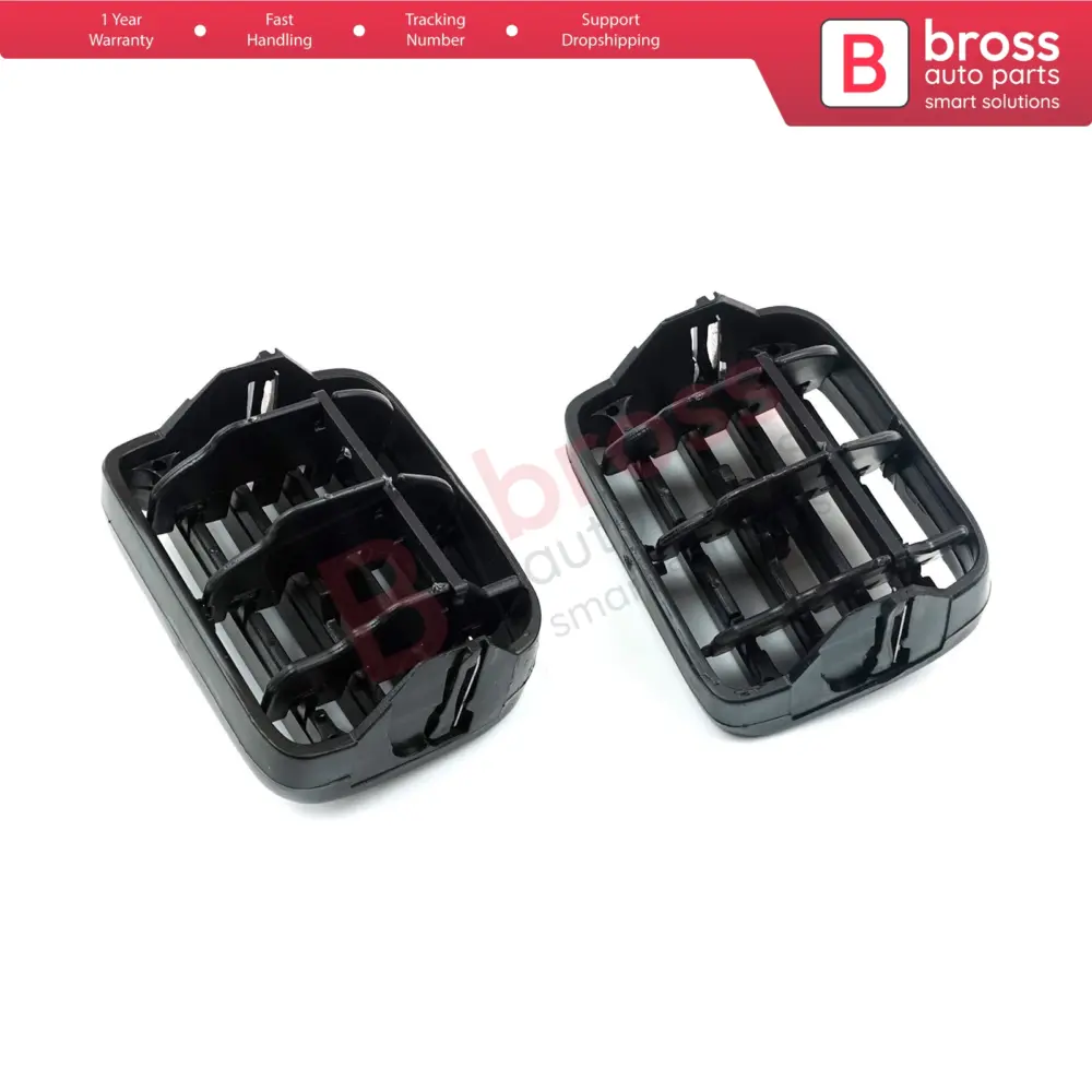 Griglia Presa Aria Anteriore Nera per Renault Clio MK2 Symbol MK1 MK2 Thalia