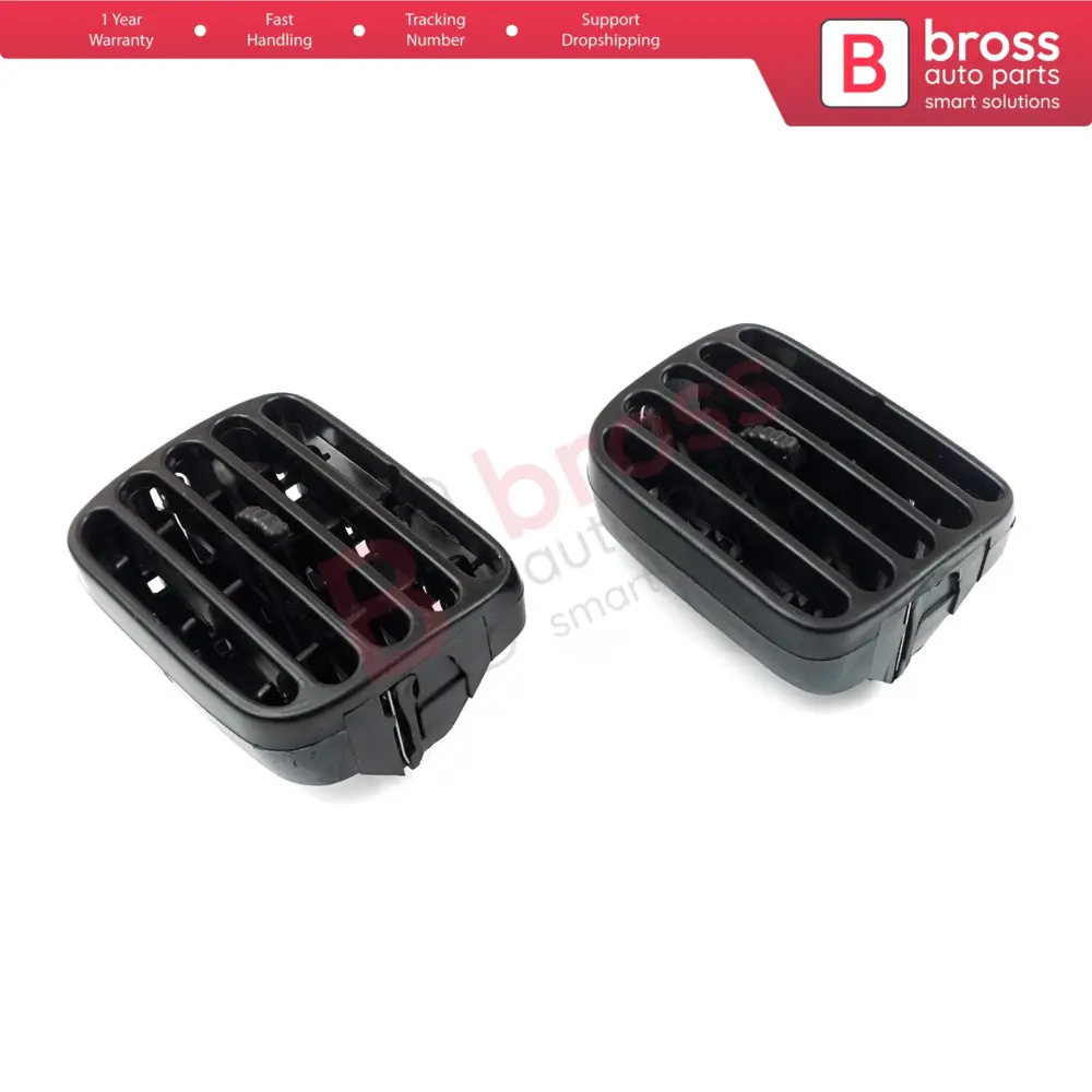 Griglia Presa Aria Anteriore Nera per Renault Clio MK2 Symbol MK1 MK2 Thalia