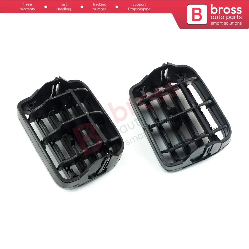 Griglia Presa Aria Anteriore Nera per Renault Clio MK2 Symbol MK1 MK2 Thalia