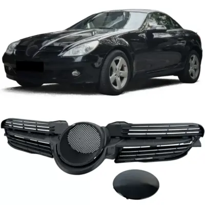 Griglia Radiatore Anteriore per Mercedes SLK R171 2004-2007 Pre-facelift