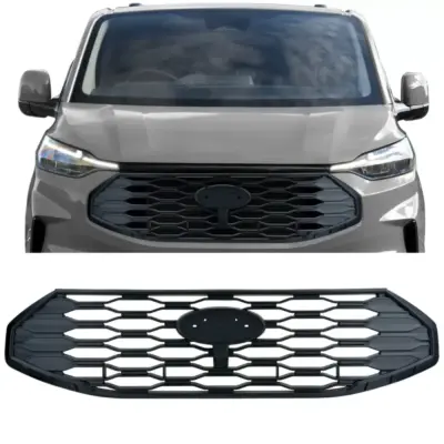 Griglia Radiatore Sportiva Nera Opaca per Ford Tourneo Transit Custom 2023