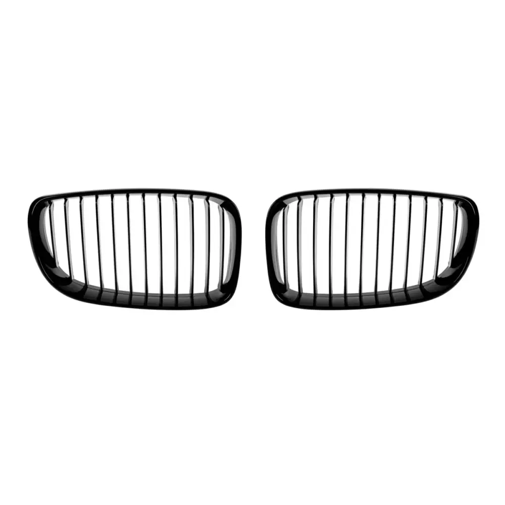 Griglia Singola Nera Anteriore per BMW Serie 1 E81 2007-2011