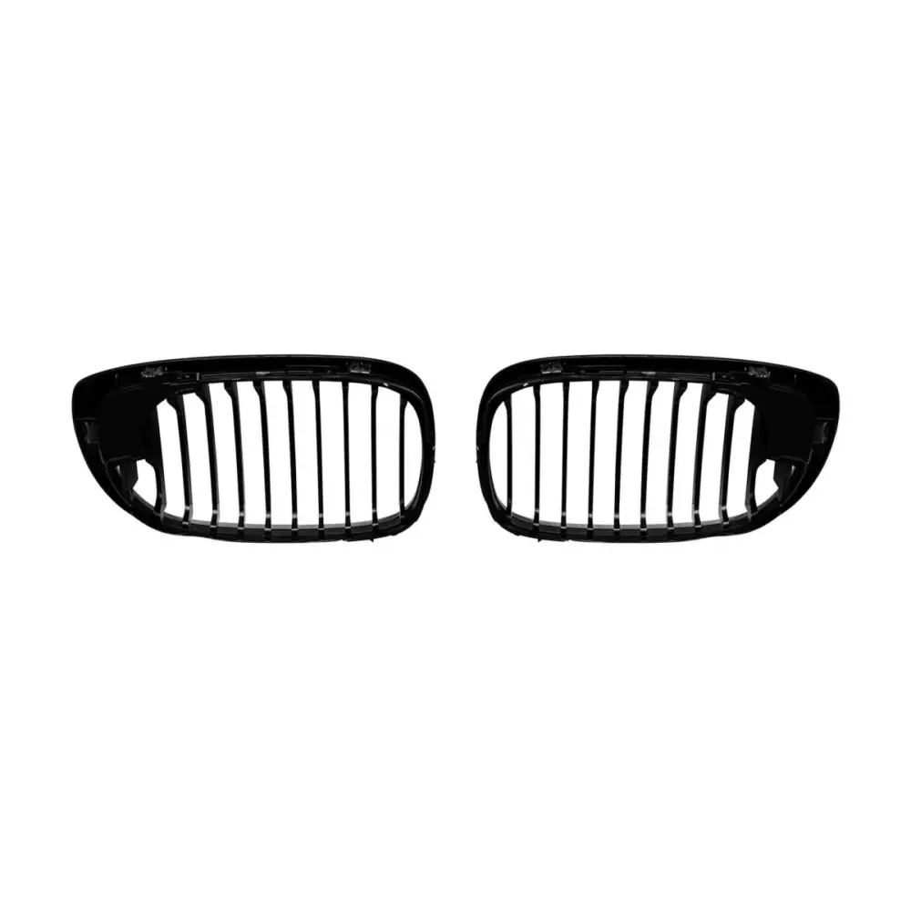 Griglia Singola Nera Lucida Anteriore BMW Serie 3 E46 Coupe Cabrio 2003-2006