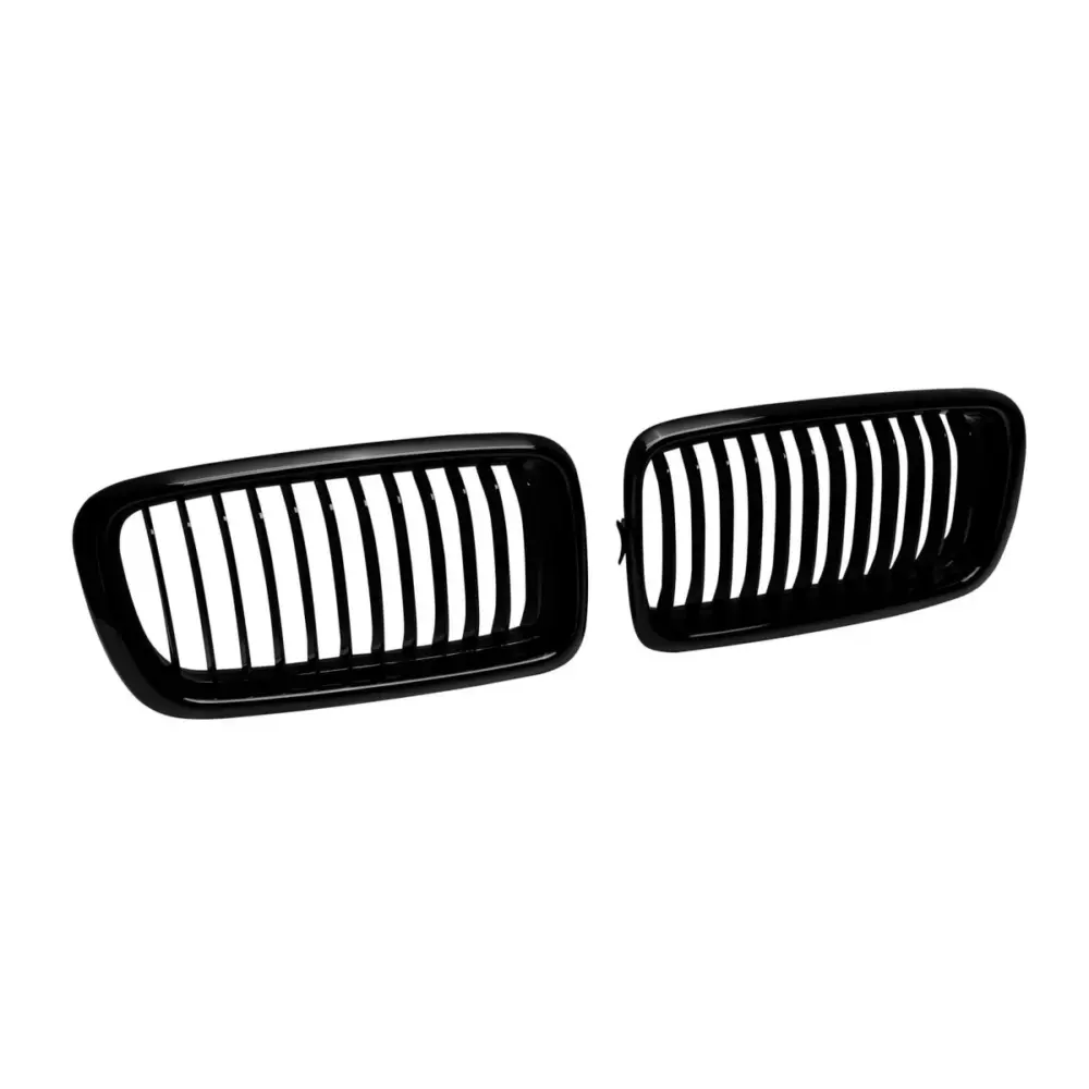 Griglia Singola Nera Lucida Anteriore BMW Serie 7 E38 1994-2001