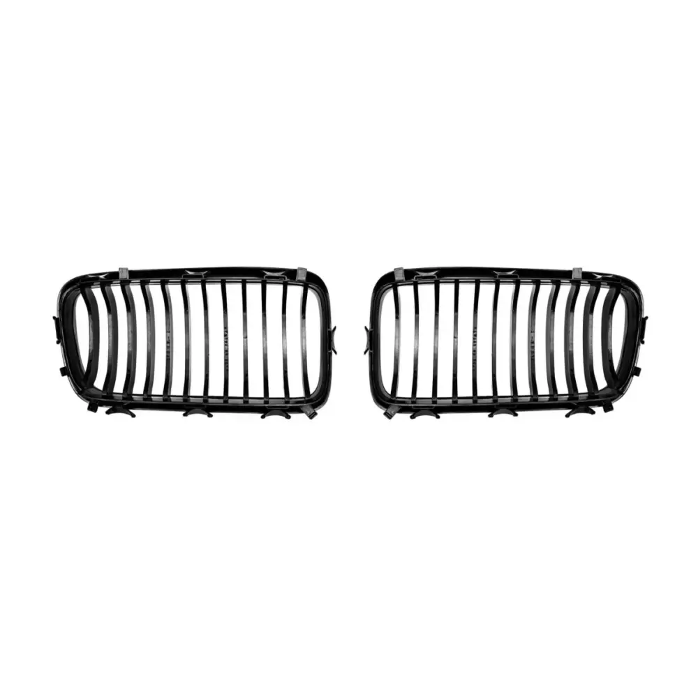 Griglia Singola Nera Lucida Anteriore BMW Serie 7 E38 1994-2001