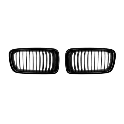 Griglia Singola Nera Lucida Anteriore BMW Serie 7 E38 1994-2001
