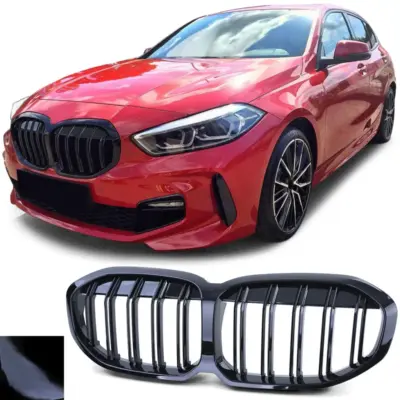 Griglia Sportiva Doppio Ponte Performance Nera per BMW Serie 1 F40 (dal 2019)