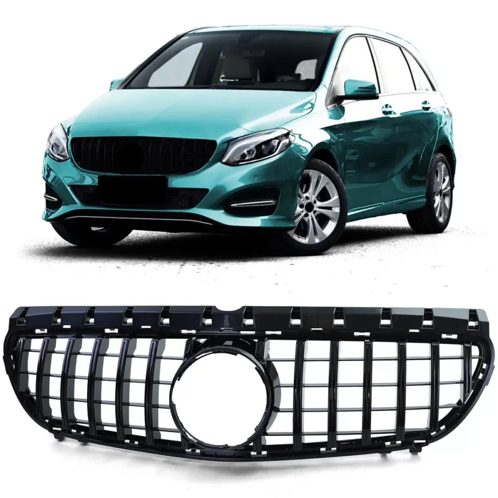 Griglia Sportiva Lucida Anteriore per Mercedes Classe B W246 14-18