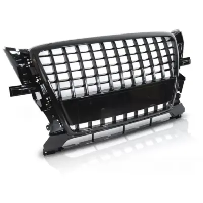 Griglia Sportiva Lucida Nera Anteriore per Audi Q5 08-09.12