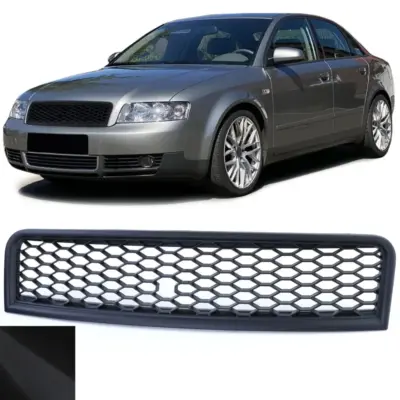 Griglia Sportiva Nera a Nido D'ape per Audi A4 8E 2000-2004