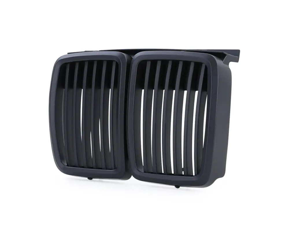 Griglia Sportiva Nera Anteriore per BMW Serie 3 E30 1982-1994
