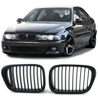 Griglia Sportiva Nera Anteriore per BMW Serie 5 E39 1995-2003