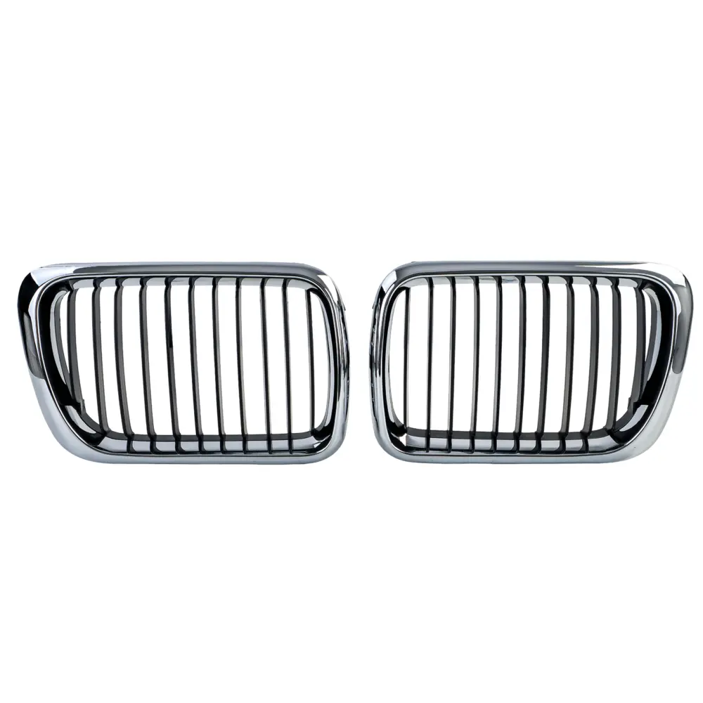 Griglia Sportiva Nera Cromo per BMW Serie 3 E36 Facelift 1996-2000