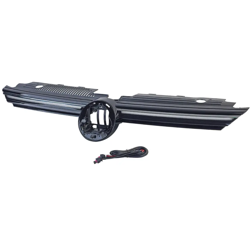 Griglia Sportiva Nera Lucida con LED per Volkswagen Golf 8 (2019+)