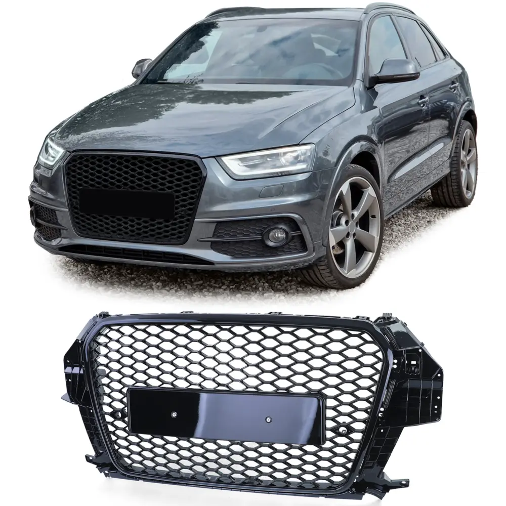 Griglia Sportiva Nera Lucida per Audi Q3 8U 2011-2015