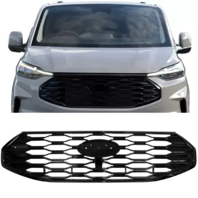 Griglia Sportiva Nera Lucida per Ford Tourneo Transit Custom dal 2023