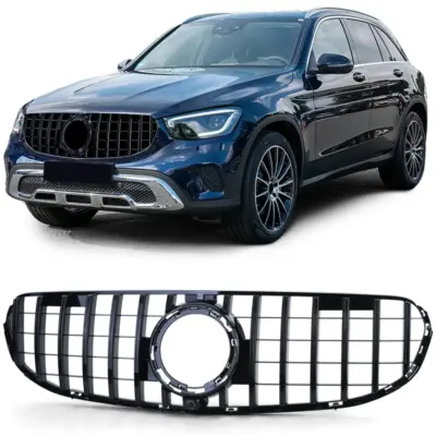 Griglia Sportiva Nera Lucida per Mercedes GLC X253 C253 2019-2022