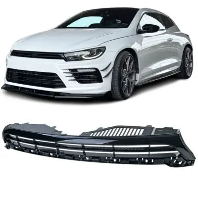 Griglia Sportiva Nera Lucida per Volkswagen Scirocco III 2014-2017