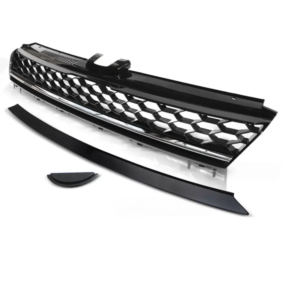 Griglia Sportiva Nero Cromato Anteriore per Volkswagen Golf 7 2013-2017