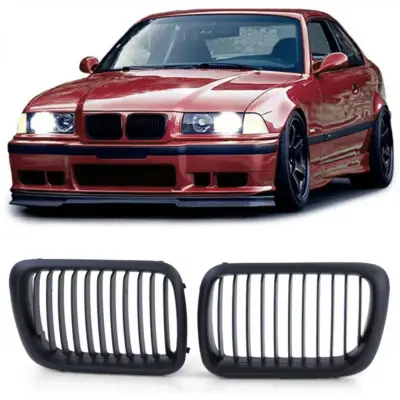 Griglia Sportiva Opaca Anteriore per BMW Serie 3 E36 Coupe Cabrio 96-99