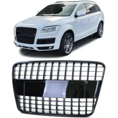 Griglia Sportiva Wabendesign Nera Lucida per Audi Q7 4L (2005-2009)