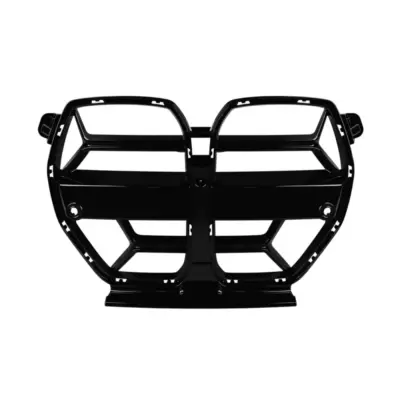 Griglie Anteriori Tipo Cs con Stecche Singole Nero Lucido per BMW M4 G82