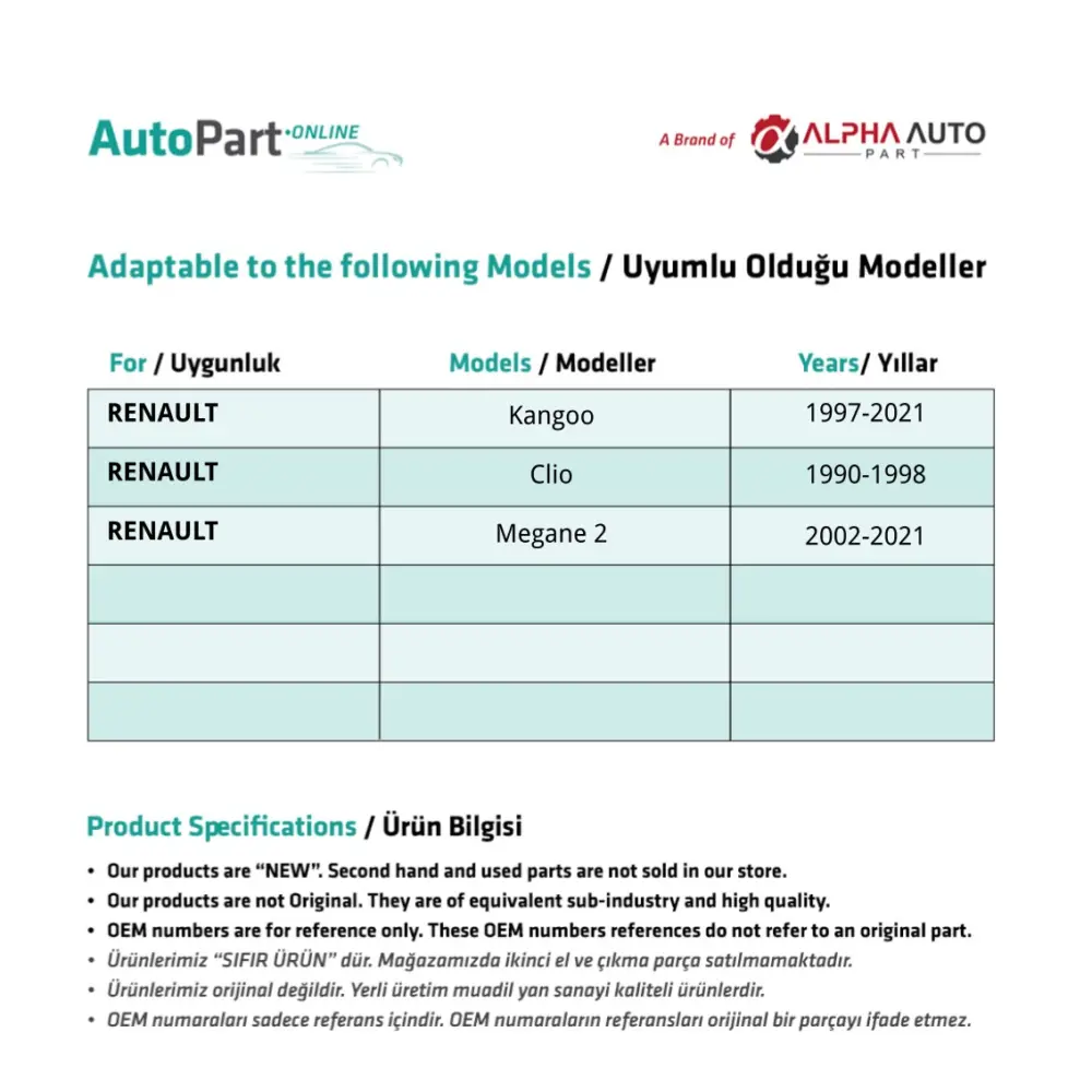 Guarnizione Testa Motore per Renault Megane 2, Clio, Kangoo