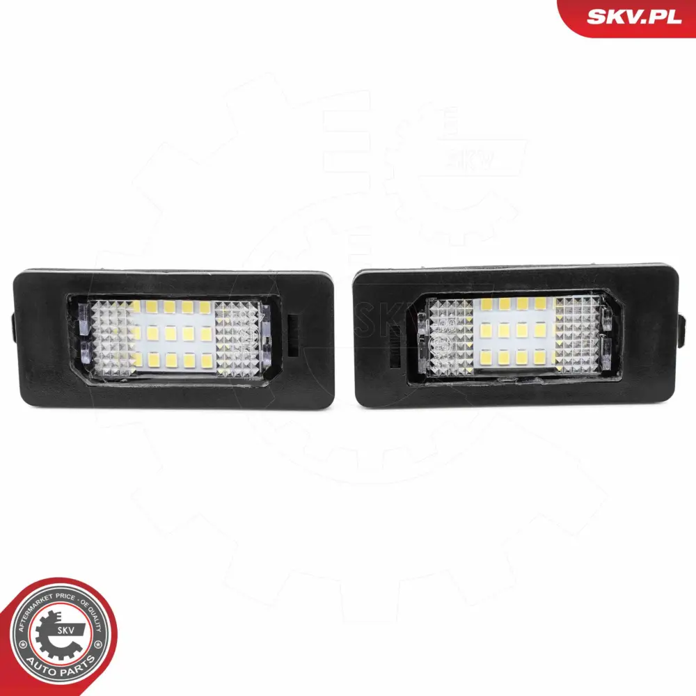 Illuminazione della targa a LED per BMW Serie 3 (E46 E92) 5 (E39) 63267165646