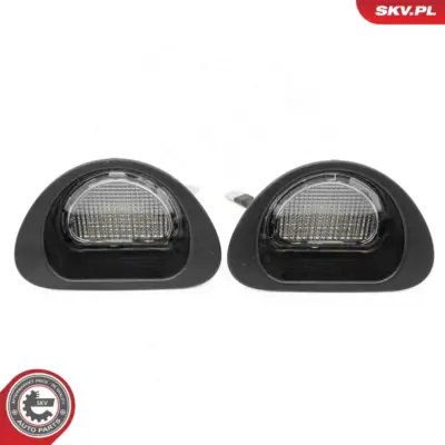 Illuminazione della targa a LED per Citroën C1; Peugeot 107 6340 E2
