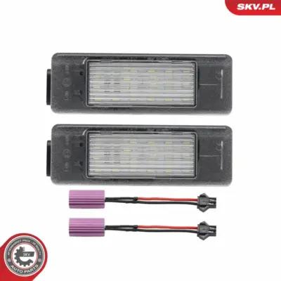 Illuminazione della targa a LED per Citroën C4 I C4 Picasso I MPV C8 C2 6340A5