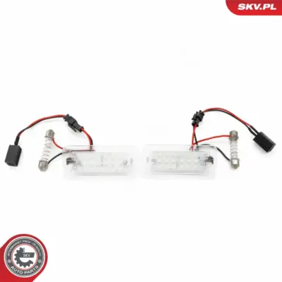 Illuminazione della targa a LED per Fiat 500 C 51800482
