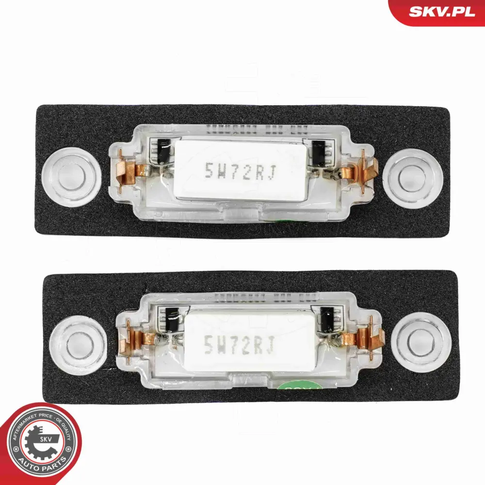 Illuminazione della targa a LED per VW Caddy III Box Body/MPV (2KA) 3B5943021