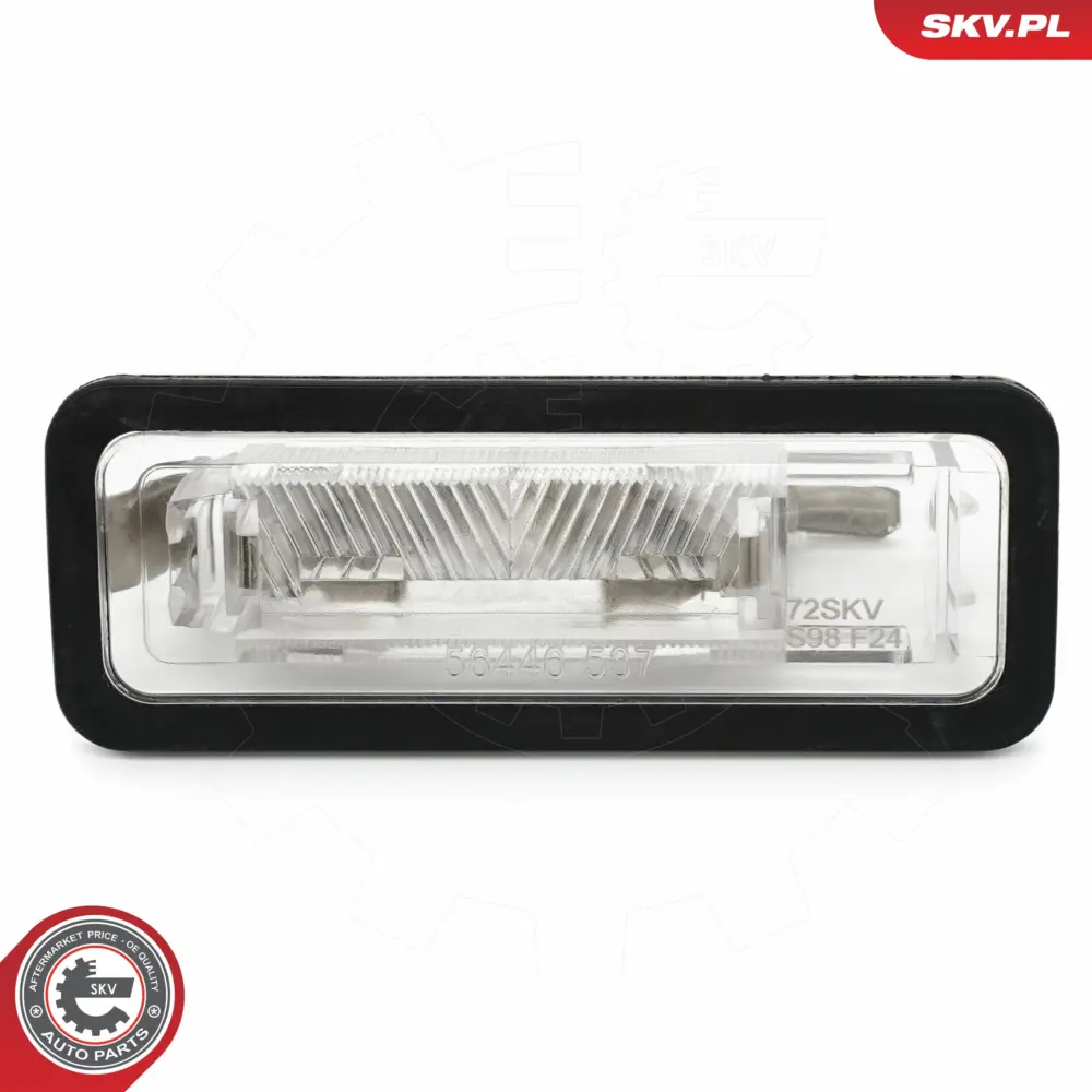 Illuminazione della targa per Smart Fortwo Cabrio (451) 451 820 0256