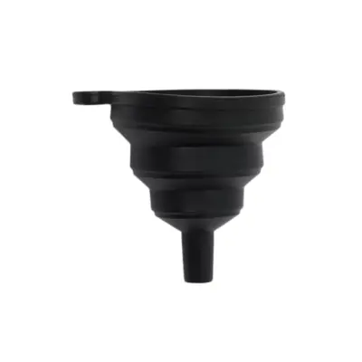 Imbuto Olio Pieghevole Silicone Nero Universale