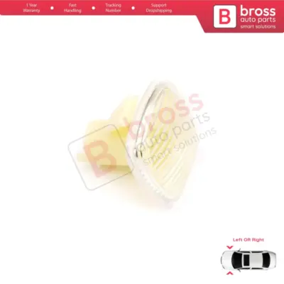 Indicatore Laterale Direzione Bianco Chiaro per Audi A3 A4 A8 Skoda Fabia Rapid