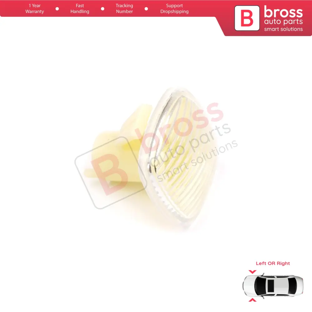Indicatore Laterale Direzione Bianco Chiaro per Audi A3 A4 A8 Skoda Fabia Rapid