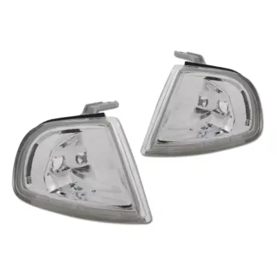 Indicatori Anteriori Cromati 2 Pezzi per Honda Prelude 92-97