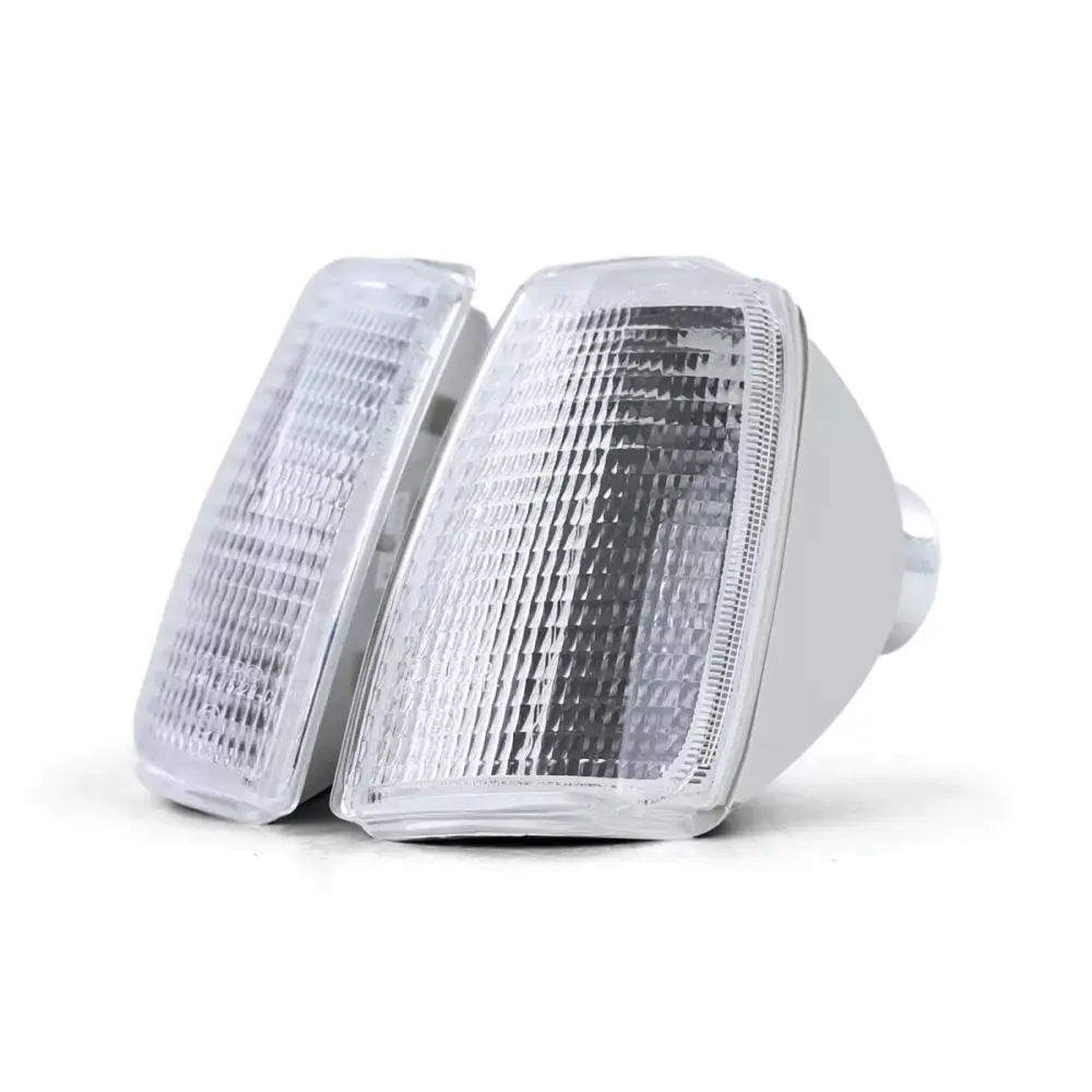 Indicatori Bianchi Anteriori Coppia per Volkswagen Polo 86c 90-94