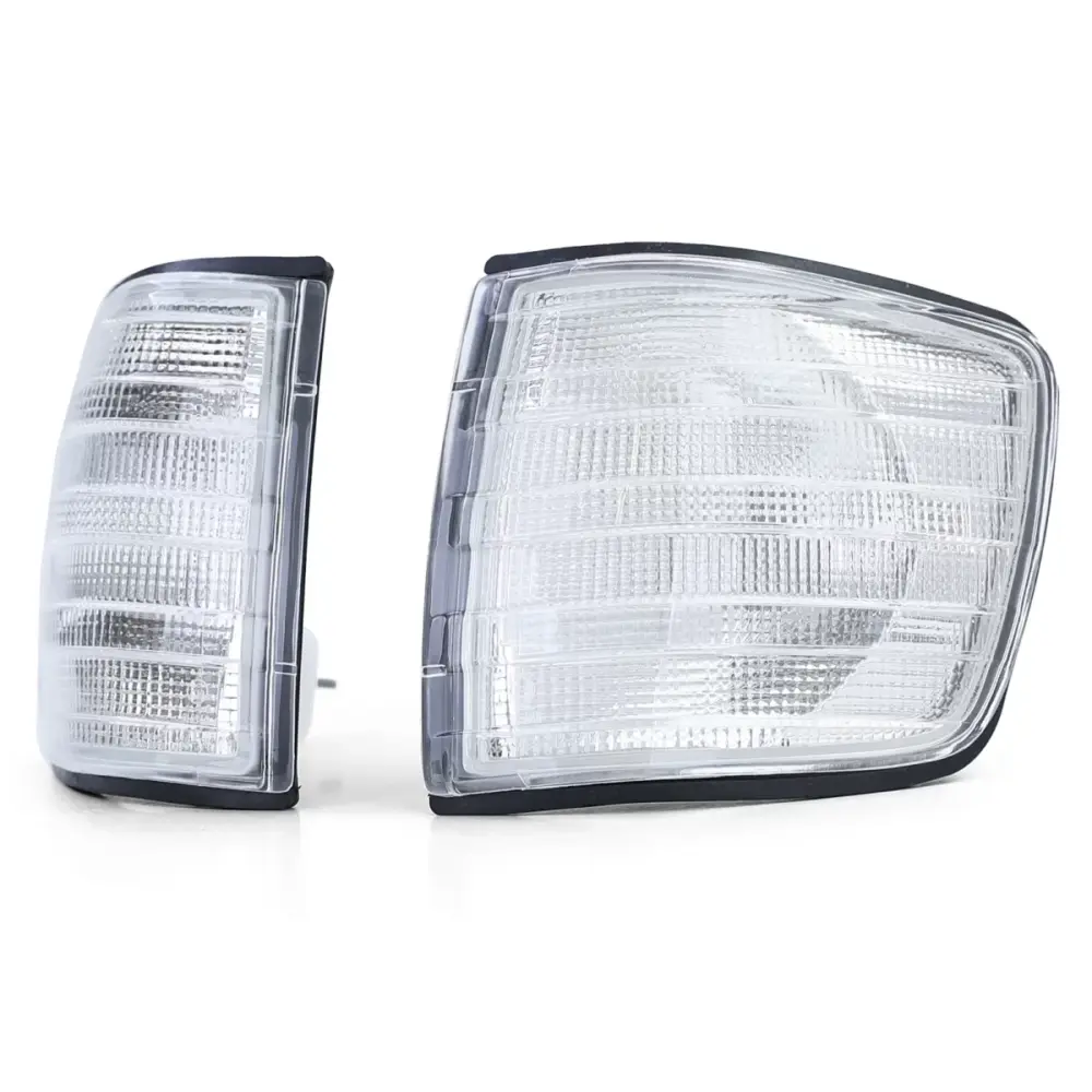 Indicatori Bianchi Anteriori per Mercedes Sec W126 Coupe 80-91